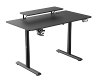 Ultradesk HIGHLANDER Elektryczna regulacja Czarne - 1295841 - zdjęcie 2
